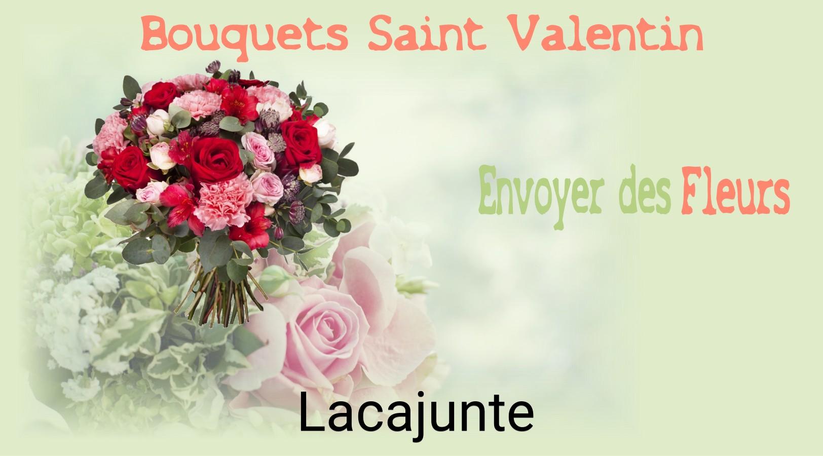 Roses de Saint-Valentin livrées à Lacajunte